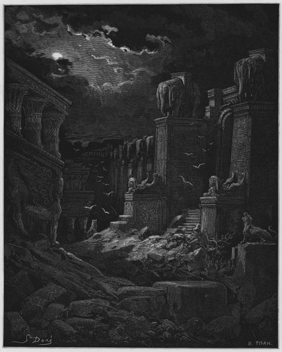 Babylon fallen by Gustave Dore